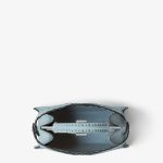 FENDI Peekaboo ISeeU Small Mercury blue nubuck leather Selleria bag with 556 hand-sewn topstitches - Image 2